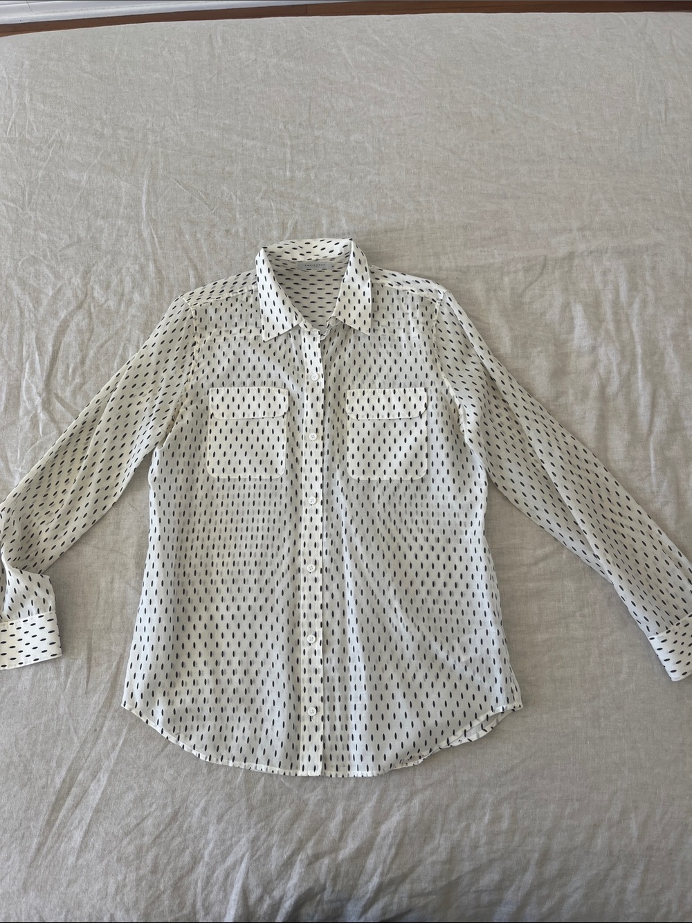 Equipment signature slim blouse button down